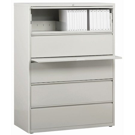 Lorell FILE, LATERAL, 5DRW, 42in, GY LLR60433